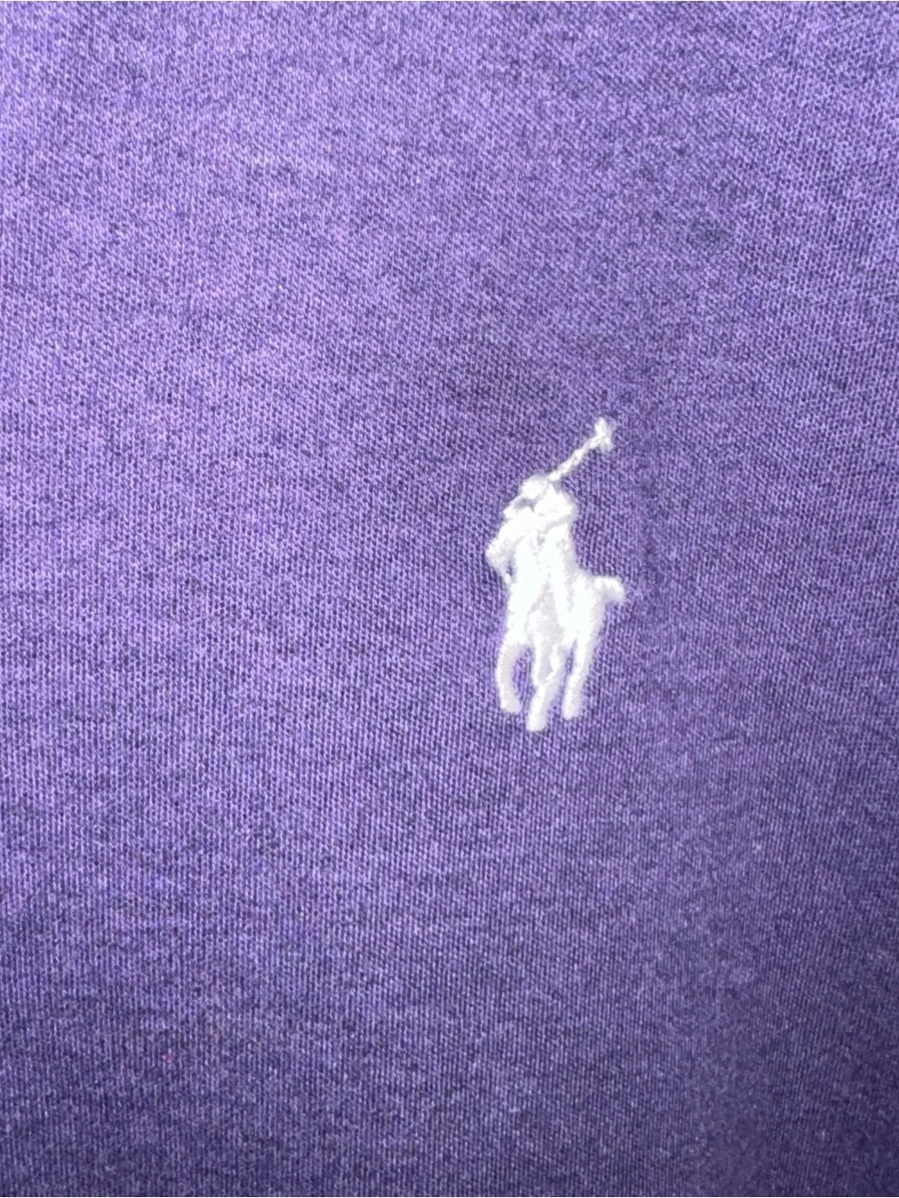 Polo Ralph Lauren Custom Slim Fit Purple Heather Polo Shirt XXL